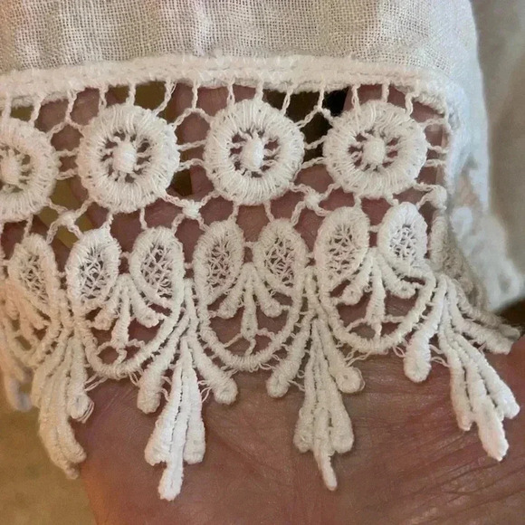 Bellambra Women’s Made in Italy 100% White 100% Linen Kimono Cover Up One Size - Picture 5 of 16